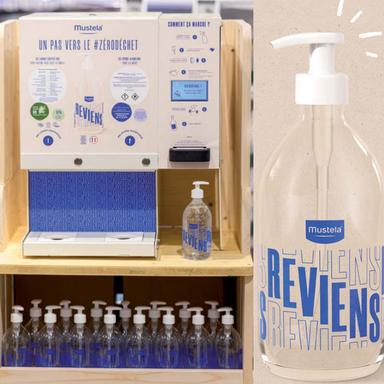 Mustela expérimente le vrac en pharmacie