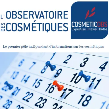 L'agenda de la rédaction de CosmeticOBS