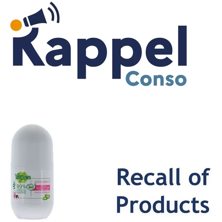 Recall of an Ysiance Bio deodorant Products