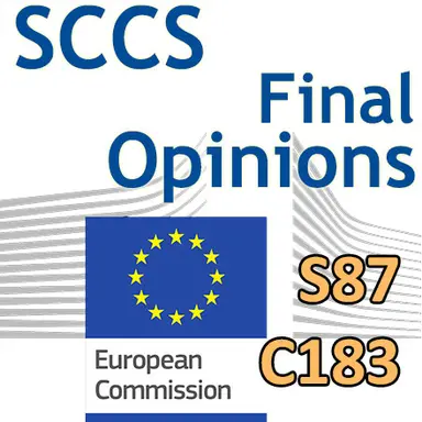 S87, C183 : Opinions finales du CSSC