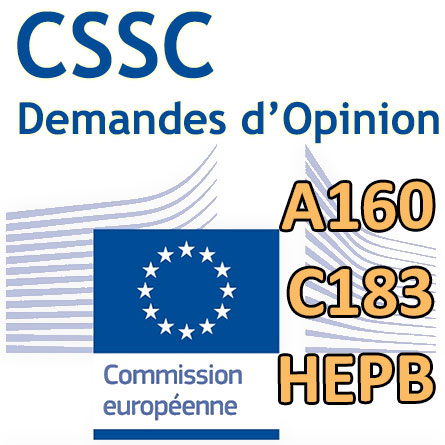 Demandes d'Opinion au CSSC