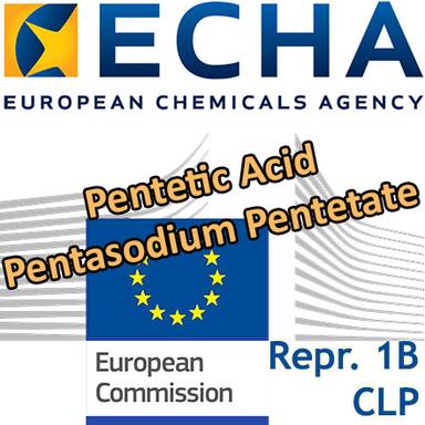 Consultation ciblée de l'ECHA sur la classification Repr. 1B de deux ingrédients cosmétiques