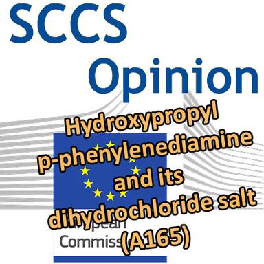 Hydroxypropyl p-phenylenediamine (A165) : Opinion du CSSC