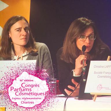 Julie Joseph, de l'ARPP et Raffaella Berioli, de la FEBEA