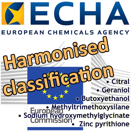 RAC's proposal of harmonised classifications