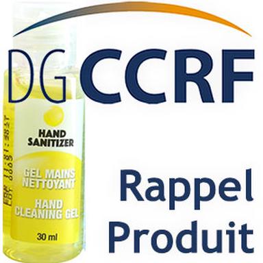 Rappel des gels mains nettoyant "Hand Sanitizer" de la marque Symex