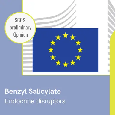Benzyl salicylate : Opinion préliminaire du CSSC