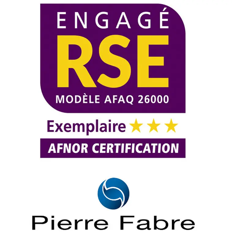 Pierre Fabre au niveau "Exemplaire" du label Engagé RSE d’AFNOR Certification