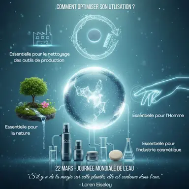 L'eau en cosmétique