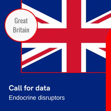 Appel à données de l'OPSS britannique sur 7 perturbateurs endocriniens