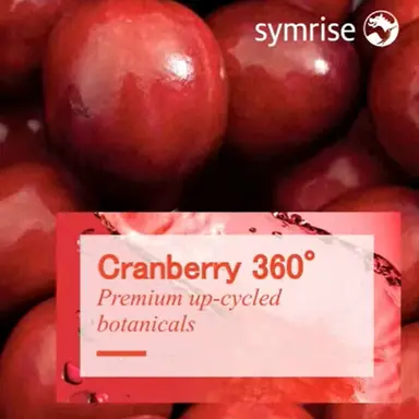 Cranberry 360° : l'upcycling de la canneberge par Symrise