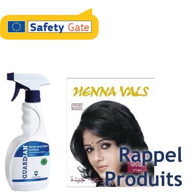 Produit au rappel