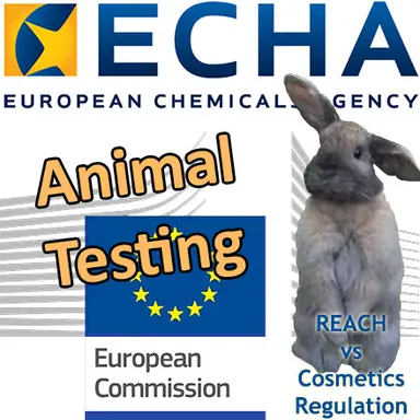 REACH : Des tests sur animaux justifiés pour des ingrédients uniquement cosmétiques