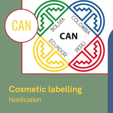 La Communauté Andine notifie de nouvelles règles d'étiquetage pour les produits cosmétiques