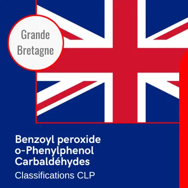 Classifications CLP en Grande-Bretagne : nouvelles Opinions du HSE