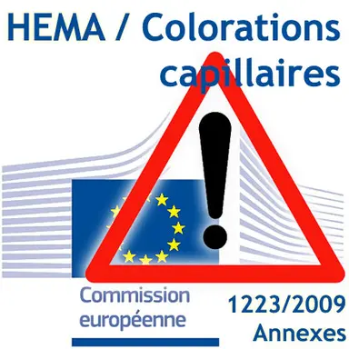 Rappel HEMA/Colorations capillaires : entrée en application des nouvelles restrictions