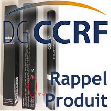 Rappel d'un Stylo French Manucure de la marque Adopt'