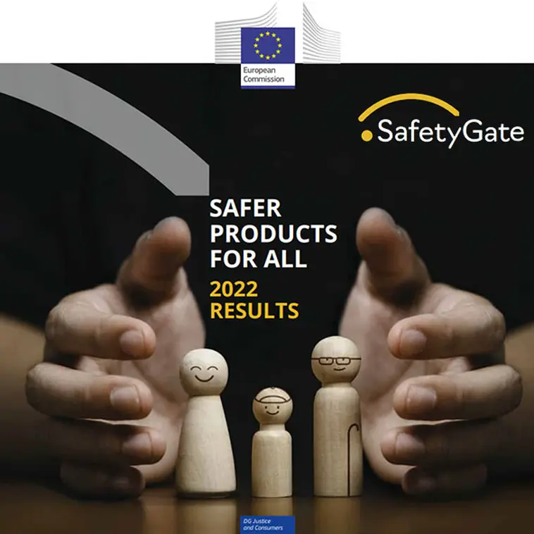 Safety Gate 2022 : la Commission européenne publie son rapport