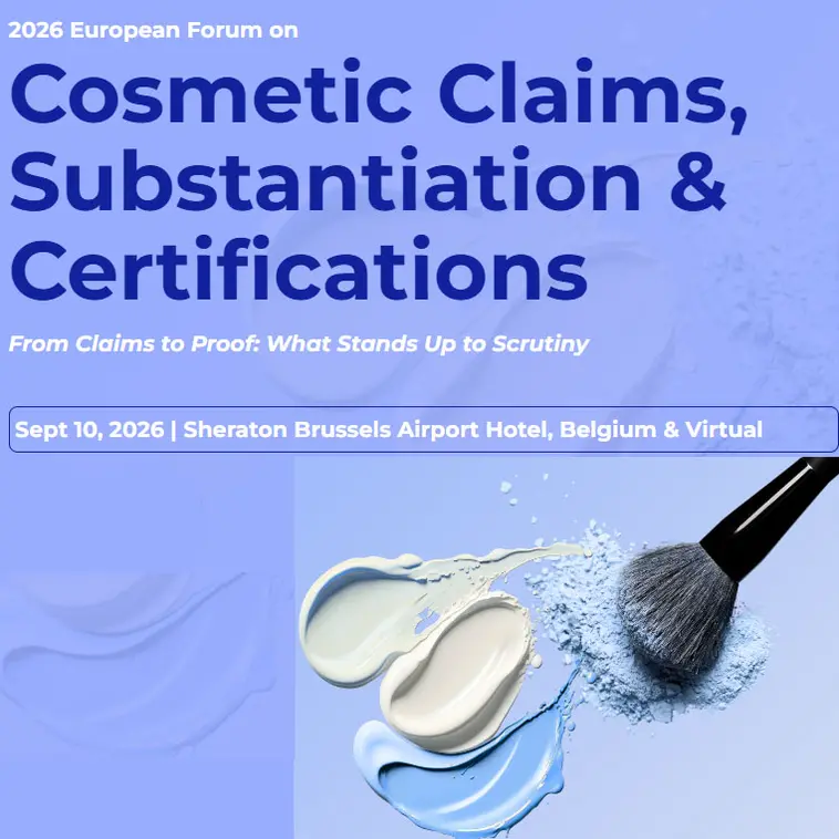Rendez-vous au congrès dédié aux allégations cosmétiques