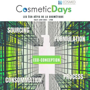 Les CosmeticsDays reviennent sur le thème de l'éco-conception