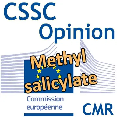 Methyl salicylate : Opinion préliminaire du CSSC