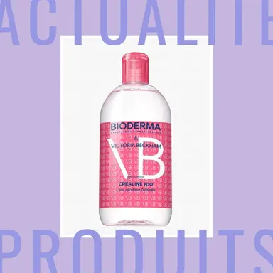 L’eau micellaire Créaline H2O de Bioderma célèbre ses 30 ans avec Victoria Beckham