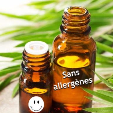 Huiles essentielles sans allergènes