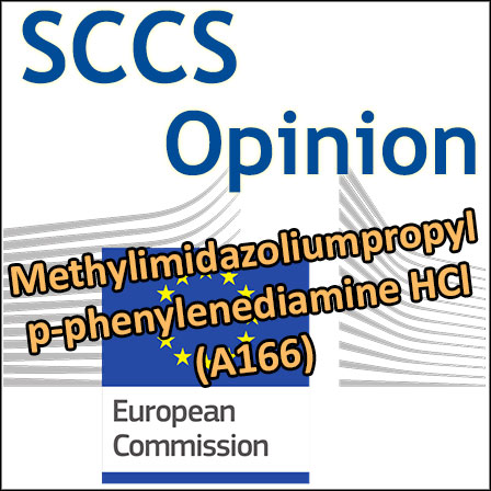 SCCS Opinion on Methylimidazoliumpropyl p-phenylenediamine HCl (A166)