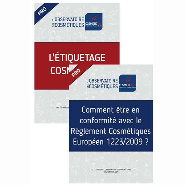 Couverture des ebooks Règlement et Étiquetage cosmétiques