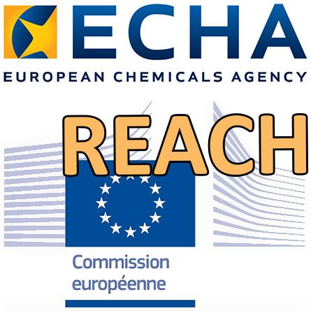 Drapeau Commission européenne et logo ECHA