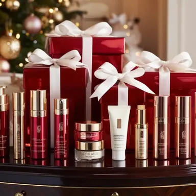 Des cosmétiques dans la hotte du Père Noël !