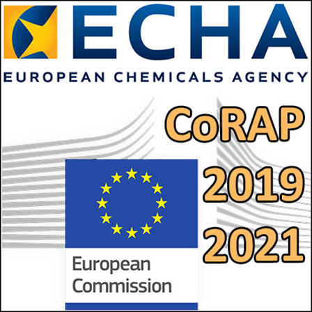 The ECHA's CoRAP 2019-2021