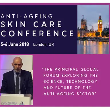 Le Pr Christopher Griffiths à la 6e Anti-Ageing Skin Care Conference