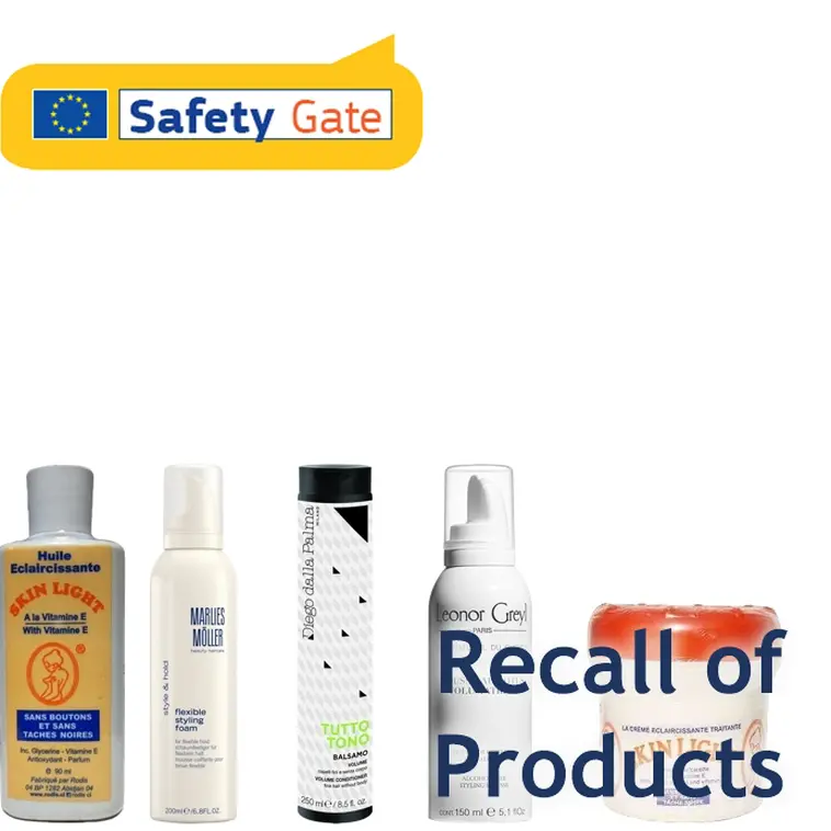 Recall of products 21 October 2022 Products