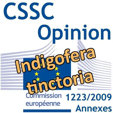 Indigofera tinctoria : Opinion du CSSC
