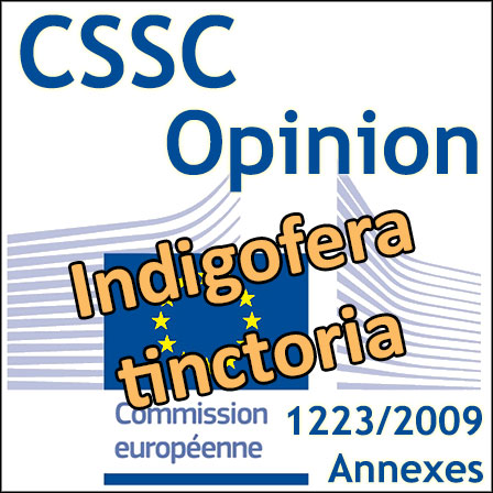 Indigofera tinctoria : Opinion du CSSC