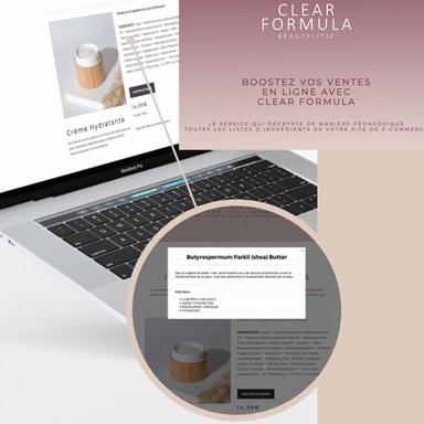 Clear Formula : le nouveau service de Beautylitic