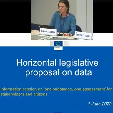 "1 substance, 1 évaluation" : la proposition législative horizontale sur les données