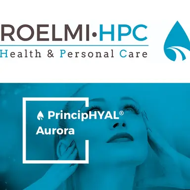 PrincipHYAL® Aurora de Roelmi HPC : un jour nouveau pour une nouvelle peau