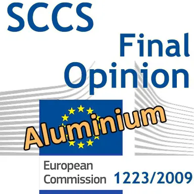 Aluminium dans les produits cosmétiques : Opinion finale du CSSC