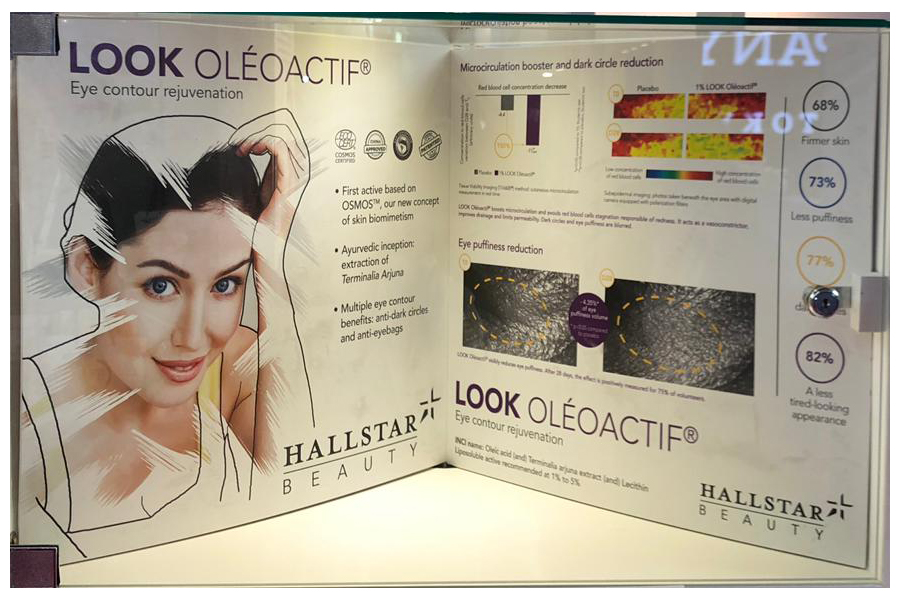 Active ingredients - Silver : Look Oleactif - Hallstar