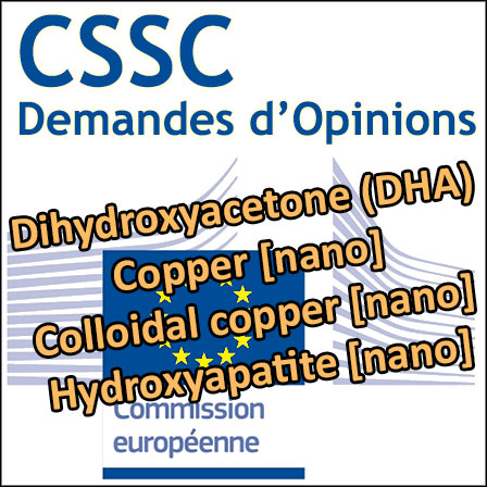 CSSC : demandes d'Opinions pour 3 nanos et la DHA