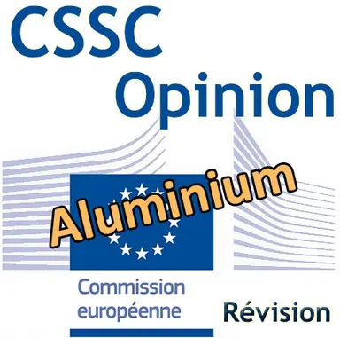 Aluminium : le CSSC révise… et confirme son Opinion