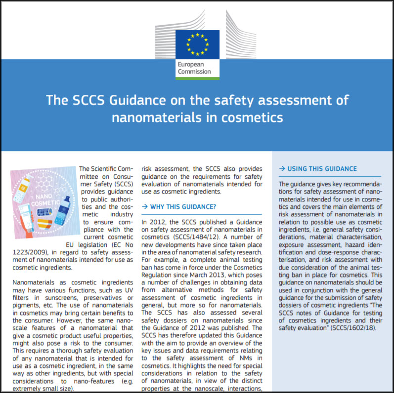 Évaluation de la sécurité des nanomatériaux : les lignes directrices du CSSC expliquées par la Commission européenne