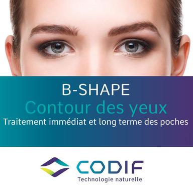 B-Shape, le nouvel actif anti-poches de Codif
