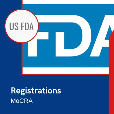 MoCRA : la FDA consulte sur l'enregistrement des établissements et des produits