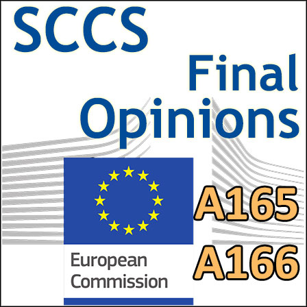 Hydroxypropyl p-Phenylenediamine (A165), Methylimidazoliumpropyl p-phenylenediamine HCl (A166): Final Opinions of the SCCS