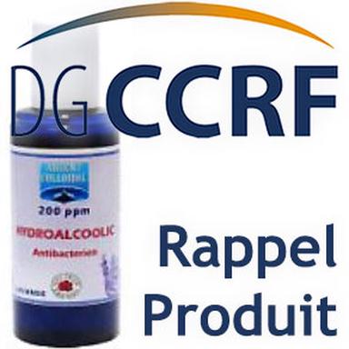 Rappel d'une solution hydro-alcoolique de la marque Vecteur Energy