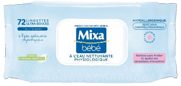Recall of Mixa bébé wipes - Recalls of products