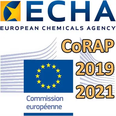 Le CoRAP 2019-2021 de l'ECHA